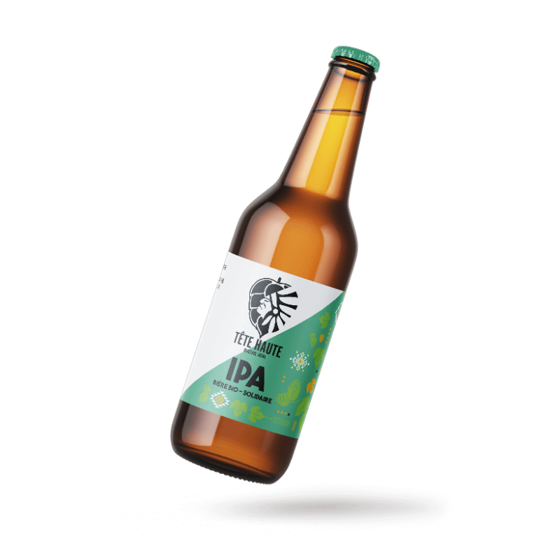 Tête haute - Bière IPA - Bio & Local - (33 cl)