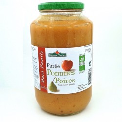 Purée de Pommes-Poires  - bio - 630 gr - les côteaux nantais