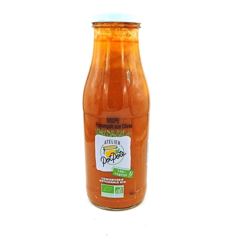 Soupe Provençale aux olives- 50 cl - Bio & Locale