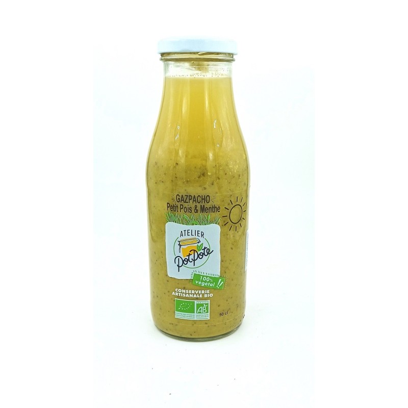 Gazpacho - Petit Pois & Menthe - 50 cl - Bio & Locale