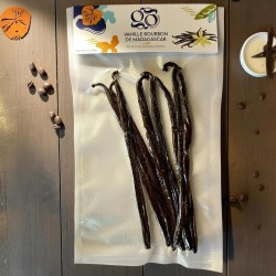 7 gousses de Vanille de Madagascar - 30gr (Non Bio)