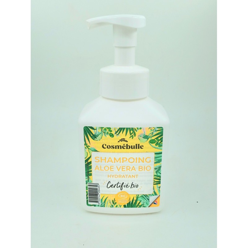 Shampoing - Aloe Vera Hydratant - Cosmébulle - 500 gr