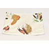 Pochette imperméable coton bio à motifs moyenne