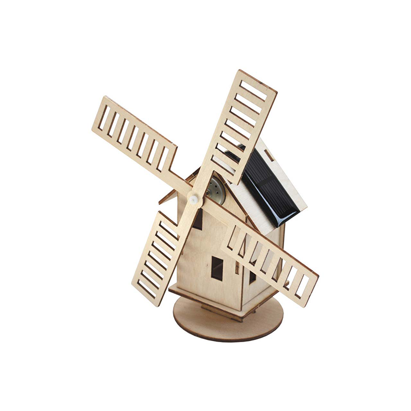 Moulin à vent solaire, maquette à monter